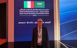 Francesco Ventura al Forum Italia–Arabia Saudita: l'ingegneria italiana al servizio della Vision 2030