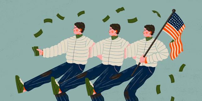 Wall Street: i giovani francesi che vivono senza contare i soldi