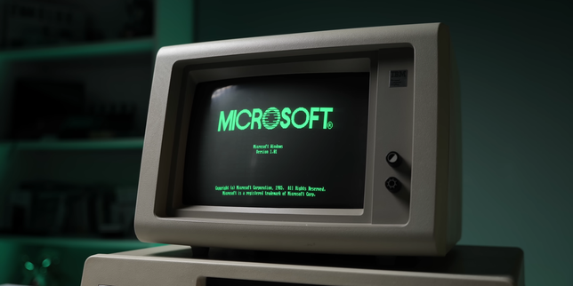 Windows 1.0: i primi passi lenti, le accuse di plagio e le minacce legali di Apple