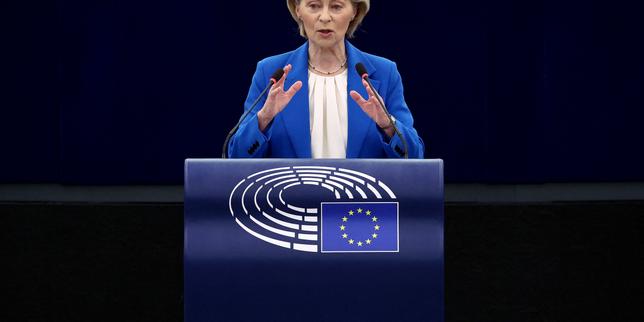 Parlamento europeo respinge mozione di censura contro Ursula von der Leyen con 390 voti contrari