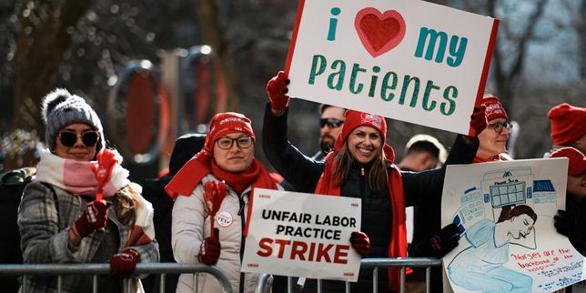 Sciopero di 15.000 infermieri a New York: le condizioni di lavoro in crisi nei principali ospedali privati