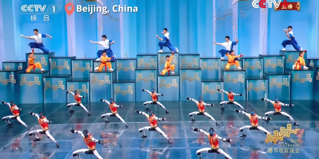 Robot Kung‑Fu in Cina: la serata di gala di CCTV con 600 milioni di spettatori